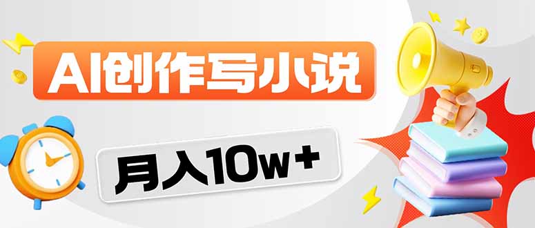 2026风口项目AI写小说 轻松实现月入10w+-智云网创 - 网创副业项目资源站