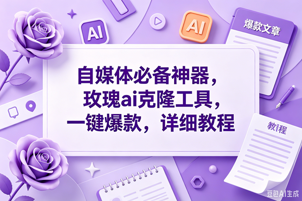 (18951期)玫瑰ai克隆,一键爆款ai神器,自媒体的必备工具,50多个功能,详细教程-智云网创 - 网创副业项目资源站