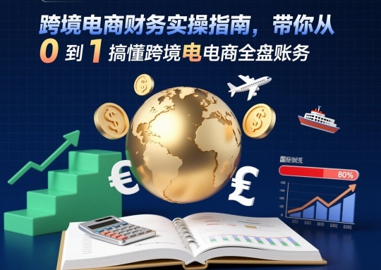 跨境电商财务实操指南，带你从0到1搞懂跨境电商全盘账务-智云网创 - 网创副业项目资源站