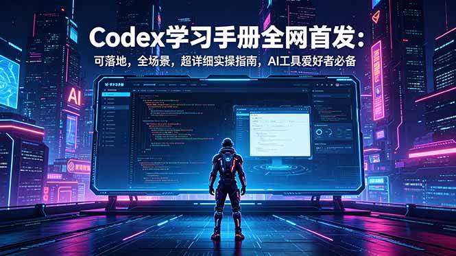 (18871期)Codex学习手册全网首发:可落地,全场景,超详细实操指南,AI工具爱好者必备-智云网创 - 网创副业项目资源站