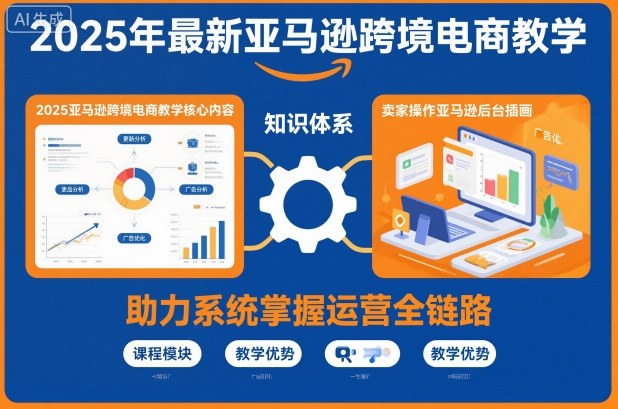 2025年最新亚马逊跨境电商教学，助力卖家系统掌握亚马逊运营全链路知识-智云网创 - 网创副业项目资源站