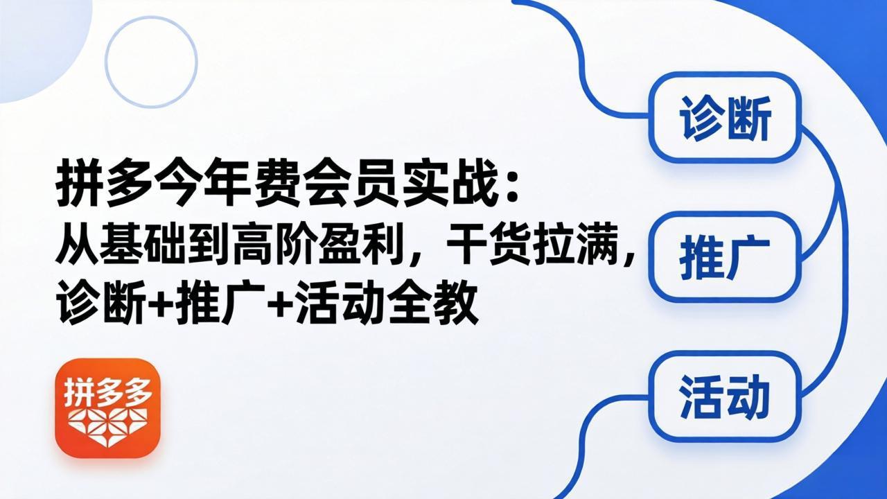 拼多多年费会员实战(更新26年5月5-智云网创 - 网创副业项目资源站