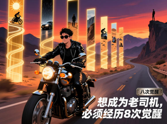 付费文章：想成为老司机，必须经历8次觉醒-智云网创 - 网创副业项目资源站