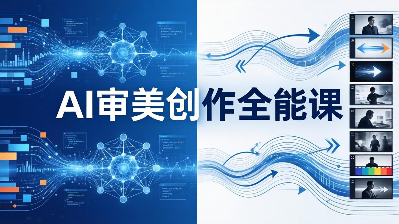 AI审美创作全能课：MJ+Seedance+模型训练+影视分镜+编剧，一站式掌握AI艺术创作-智云网创 - 网创副业项目资源站