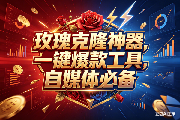 （18190期）玫瑰克隆，一键爆款工具，ai智能体，自媒体神器，50多个功能的教程-智云网创 - 网创副业项目资源站
