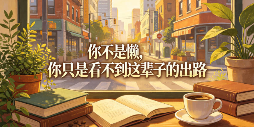 付费文章：你不是懒，你只是看不到这辈子的出路-智云网创 - 网创副业项目资源站