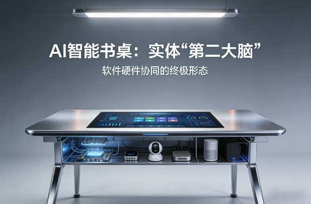 AI智能书桌搭建,构建你的实体“第二大脑”,软件硬件协同的终极形态-智云网创 - 网创副业项目资源站