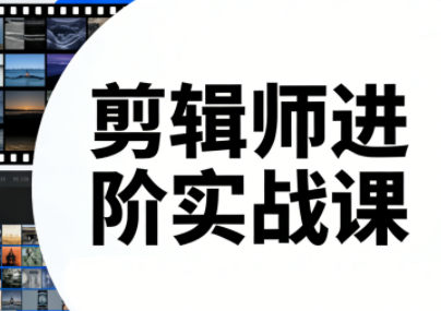 剪辑师进阶实战课(更新23年-25年)-智云网创 - 网创副业项目资源站