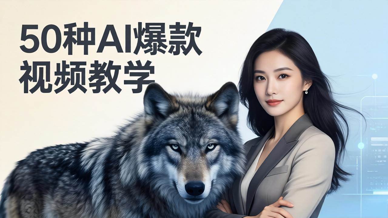 (17815期)50种AI爆款视频教学:影视级古诗词+治愈萌宠+山海经蛟龙,高阶宝典商业落地-智云网创 - 网创副业项目资源站