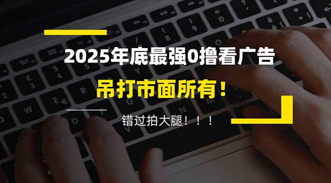 懒人福利!每天 20 分钟刷广告,动动手指轻松赚 100+,碎片时间就能做!-智云网创 - 网创副业项目资源站