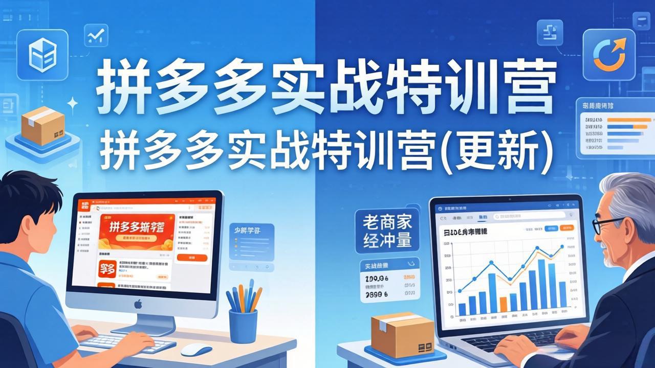 拼多多实战特训营(更新4月24-智云网创 - 网创副业项目资源站