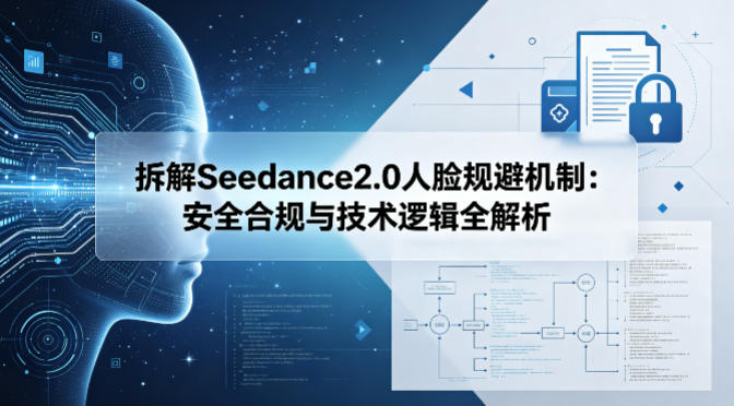 拆解Seedance2.0人脸规避机制：安全合规与技术逻辑全解析-智云网创 - 网创副业项目资源站