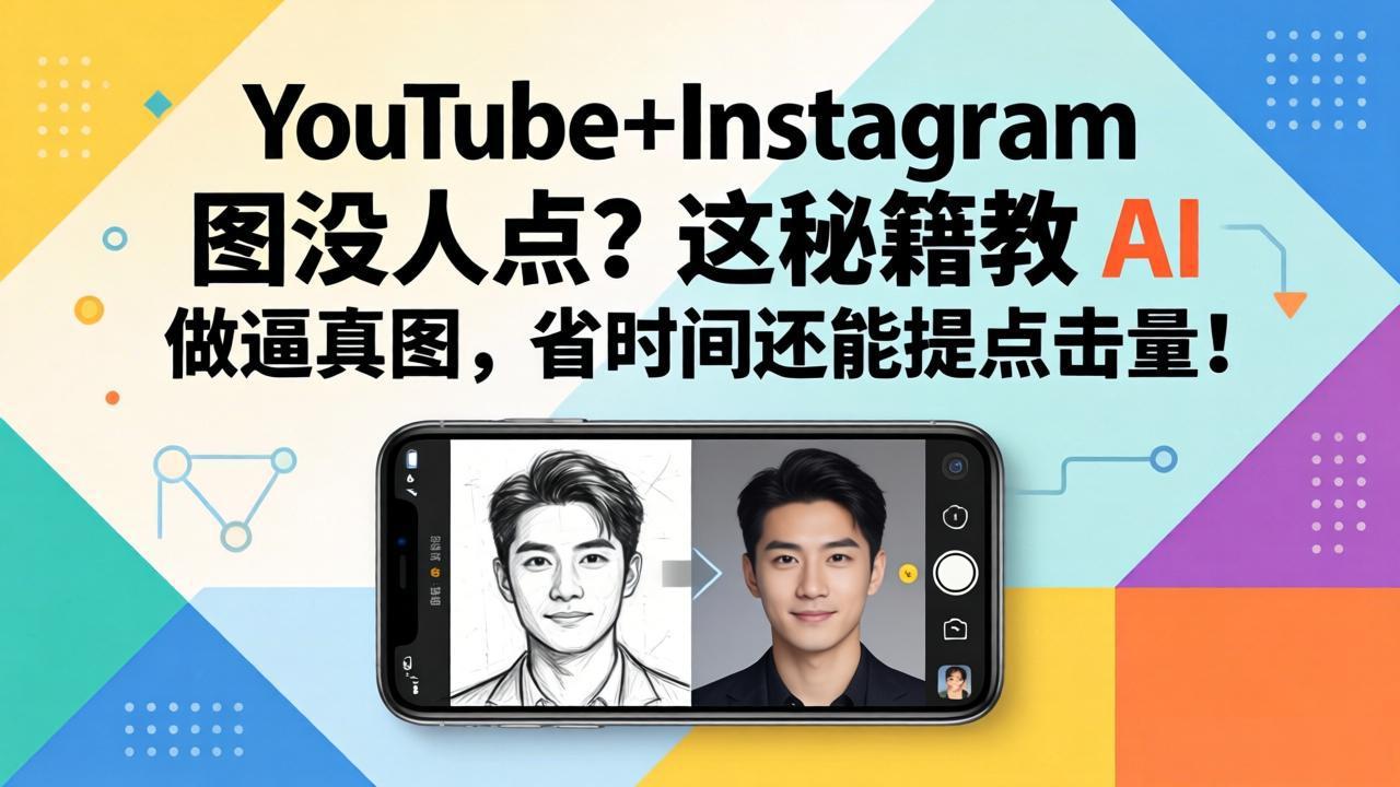 YouTube+Instagram图没人点?这秘籍教 AI 做逼真图,省时间还能提点击量-智云网创 - 网创副业项目资源站