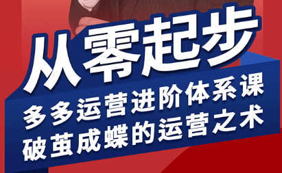 海神·拼多多运营进阶系统课(更新2026)-智云网创 - 网创副业项目资源站