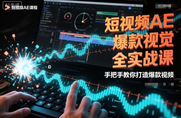 短视频AE爆款视觉全实战课，手把手教你打造爆款视频-智云网创 - 网创副业项目资源站