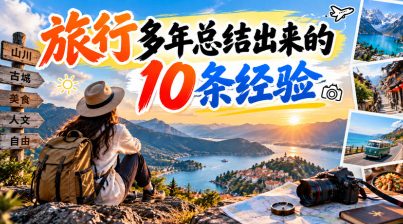 付费文章：旅行多年总结出来的10条经验-智云网创 - 网创副业项目资源站