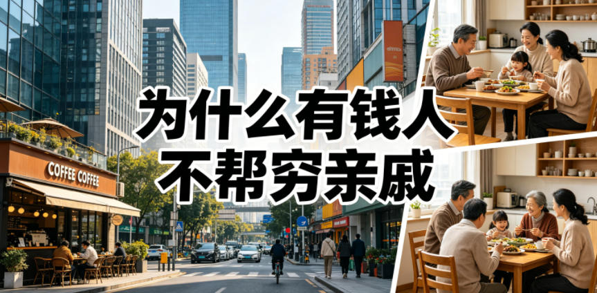 付费文章：为什么有钱人不帮穷亲戚？-智云网创 - 网创副业项目资源站