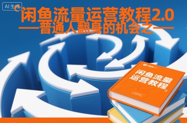 闲鱼流量运营教程2.0——普通人翻身的机会之一-智云网创 - 网创副业项目资源站