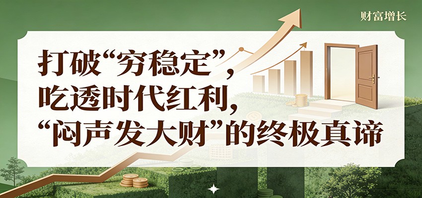 公众号付费文章《打破 “穷稳定”，吃透时代红利，“闷声发大财”的终极真谛》-智云网创 - 网创副业项目资源站