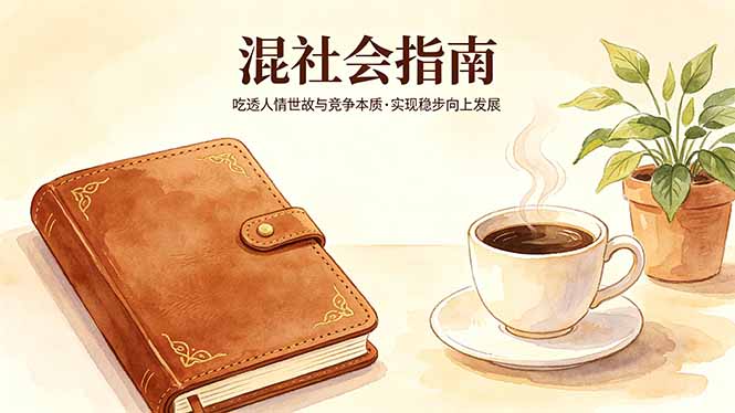 付费文章:混社会指南,吃透人情世故与竞争本质,实现稳步向上发展-智云网创 - 网创副业项目资源站