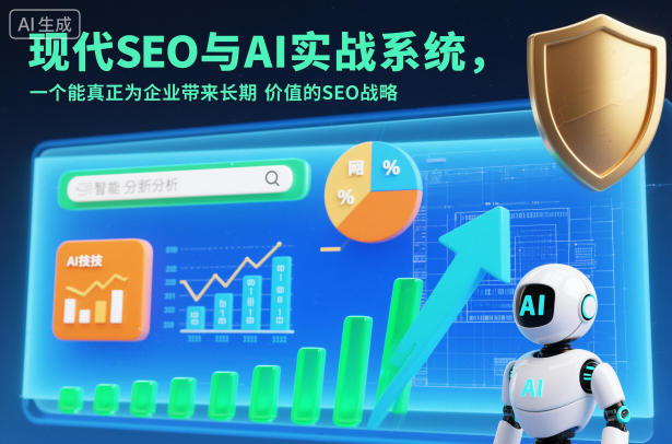 现代SEO与AI实战系统，一个能真正为企业带来长期价值的SEO战略（英语+中文字幕）-智云网创 - 网创副业项目资源站