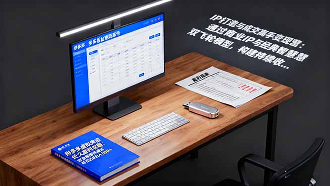 IP打造与成交高手变现营:通过商业IP+经典智慧双飞轮模型 构建持续收钱系统-智云网创 - 网创副业项目资源站