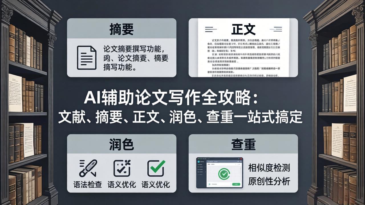 AI辅助论文写作全攻略:文献、摘要、正文、润色、查重一站式搞定-智云网创 - 网创副业项目资源站
