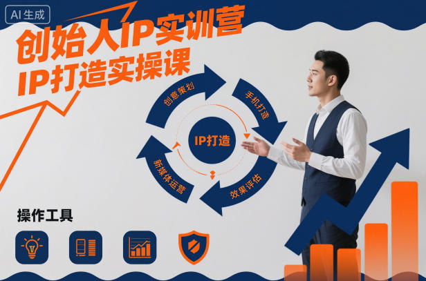 创始人IP实训营，IP打造实操课-智云网创 - 网创副业项目资源站