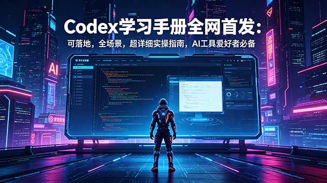 Codex学习手册全网首发:可落地,全场景,超详细实操指南,AI工具爱好者必备-智云网创 - 网创副业项目资源站