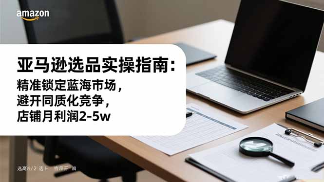 亚马逊选品实操指南:精准锁定蓝海市场,避开同质化竞争,店铺月利润2-5w-智云网创 - 网创副业项目资源站