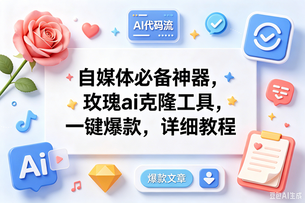 (18882期)玫瑰克隆ai工具,一键爆款ai工具,自媒体必备神器,50多个功能,详细教程-智云网创 - 网创副业项目资源站
