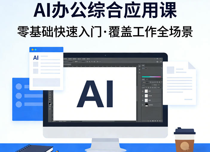 AI办公综合应用课，零基础快速入门，覆盖了工作中各种应用场景-智云网创 - 网创副业项目资源站