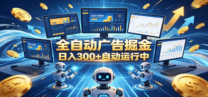自动广告G机，日入300+，正规平台，广告浏览获益，时间自由，适合各类人群日常增收-智云网创 - 网创副业项目资源站
