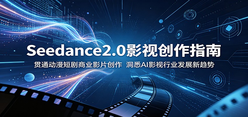 Seedance2.0影视创作指南:贯通动漫短剧商业影片创作,洞悉AI影视行业发展新趋势-智云网创 - 网创副业项目资源站