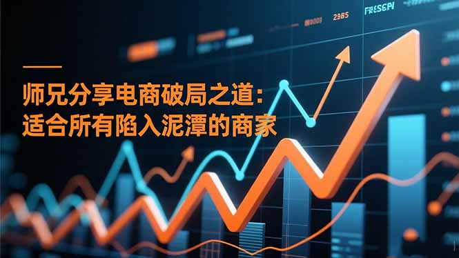 师兄分享电商破局之道：适合所有陷入泥潭的商家-智云网创 - 网创副业项目资源站